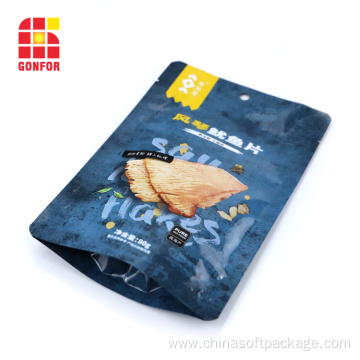 Aluminum Pouch Stand Up Bag For Seafood Packaging